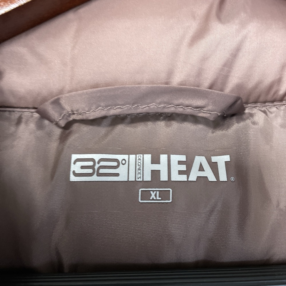 32 Degrees Women's XL Puffer Vest Pink Nylon H1069 - Picture 5 of 8